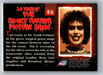 Dr Frank-N-Furter Gown 1995 20 Years of The Rocky Horror