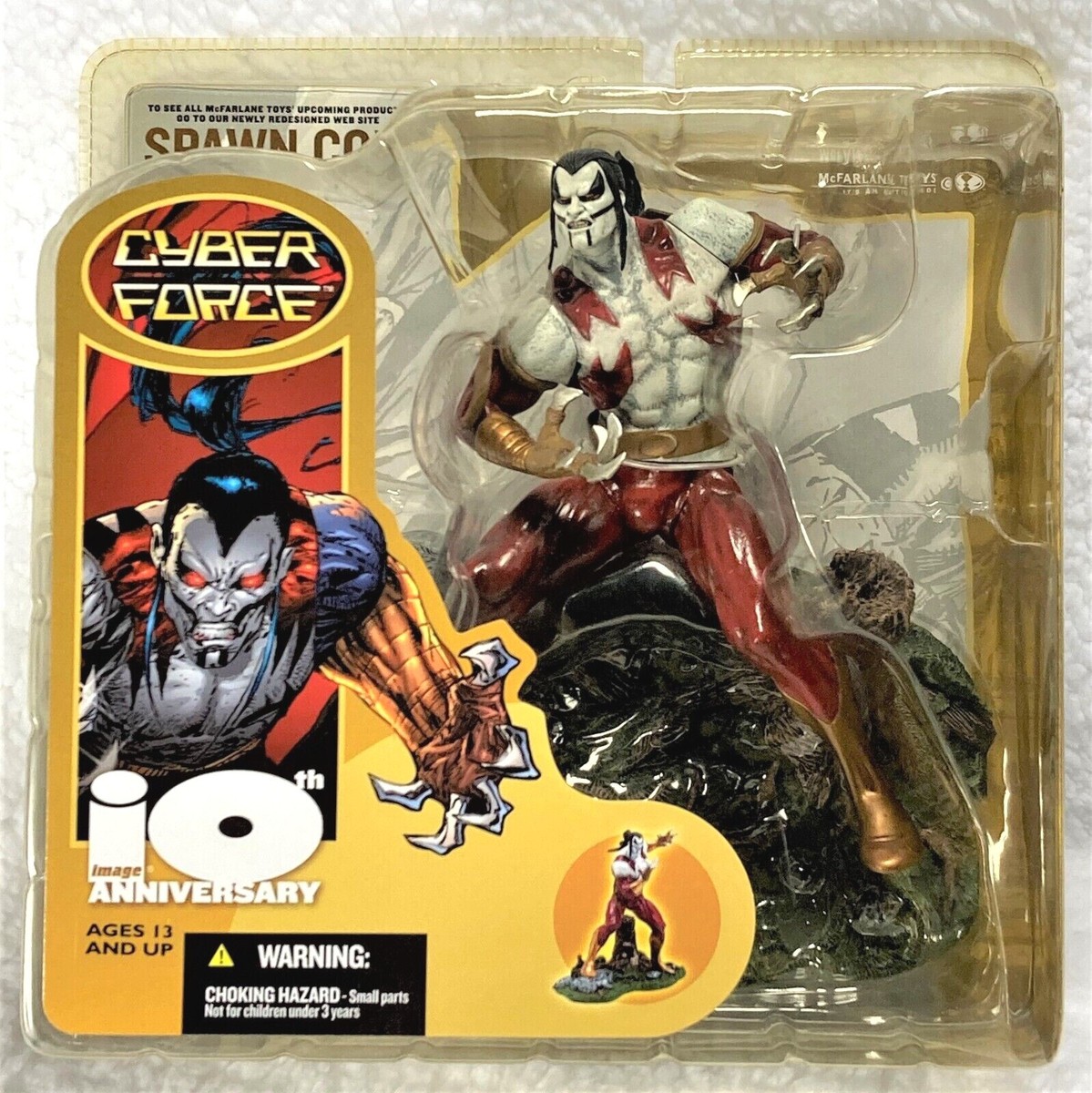 Image RIPCLAW 10th Anniversary McFarlane Toy Comic Action Figure 