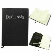 DEATH NOTE AGENDA NOTEBOOK QUADERNO RYUK ELLE MISA L CON PIUMA PENNA