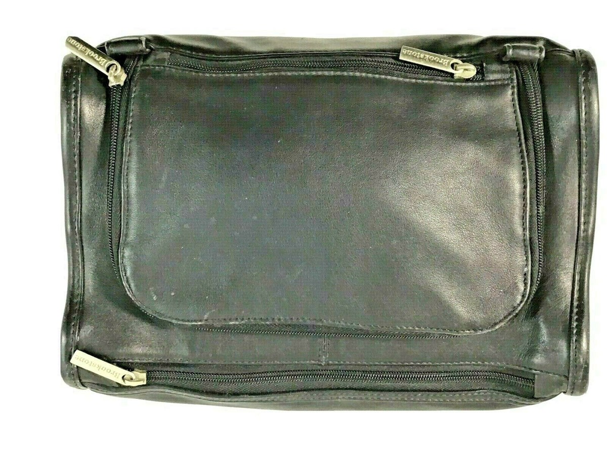 バッグ long stone / co11fwls010 / cow leather Brookstone Travel Case Cow Leather Black 11.5 x 7.5 x 4 | eBay