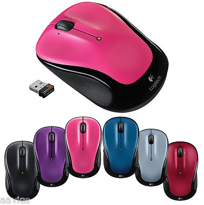 Logitech Micro Wireless Optcal Mouse for Windows 10/8/7/Vista Notebook Laptop
