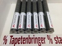 Vliestapete Ethnic Origin As 6 X 37174-1 (6Rollen) Schwarz Beige Dreieck Muster