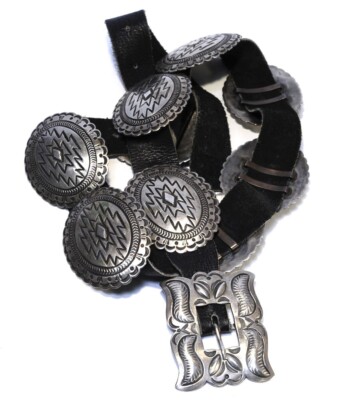 Harry Morgan (1946-2007) Conchos and Buckle