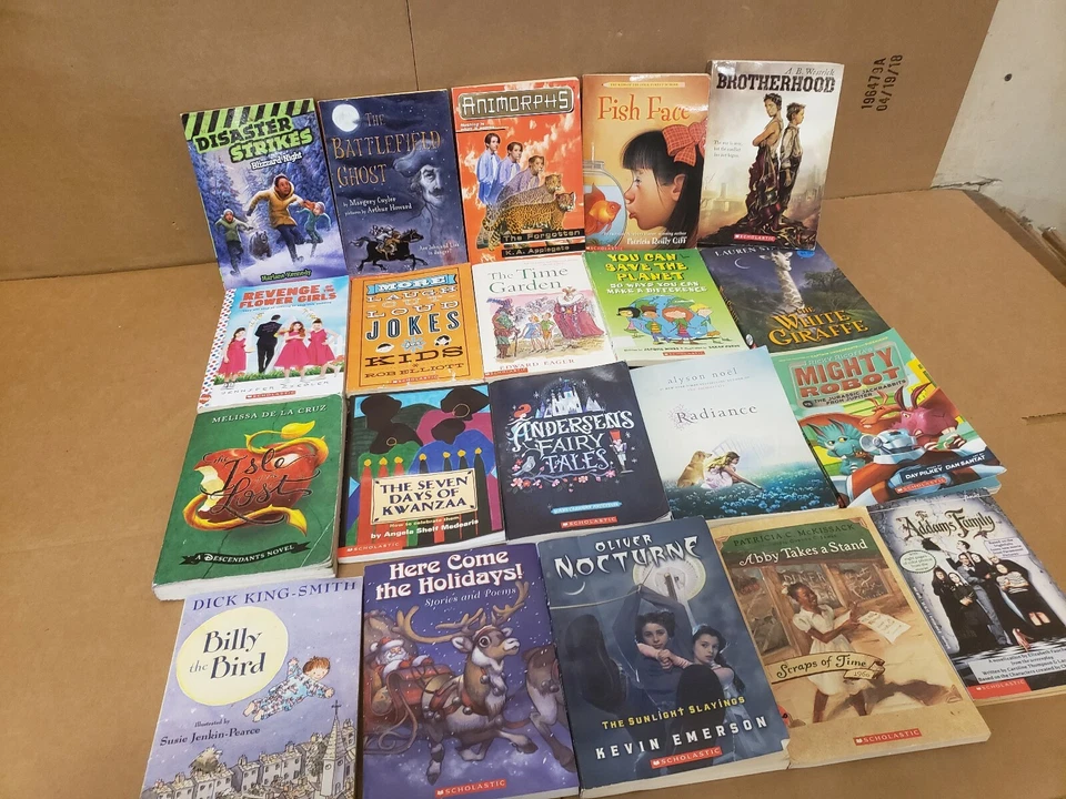 Lot of 50 Chapter INSTANT LIBRARY Children Young Adult RANDOM UNSORTED BOOKS MIX Foto 3 de 4
