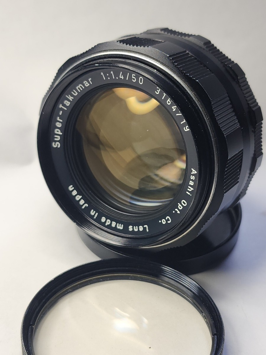Pentax Super-Takumar 50mm F1.4 Prime Lens for M42 Screw Mount SLR
