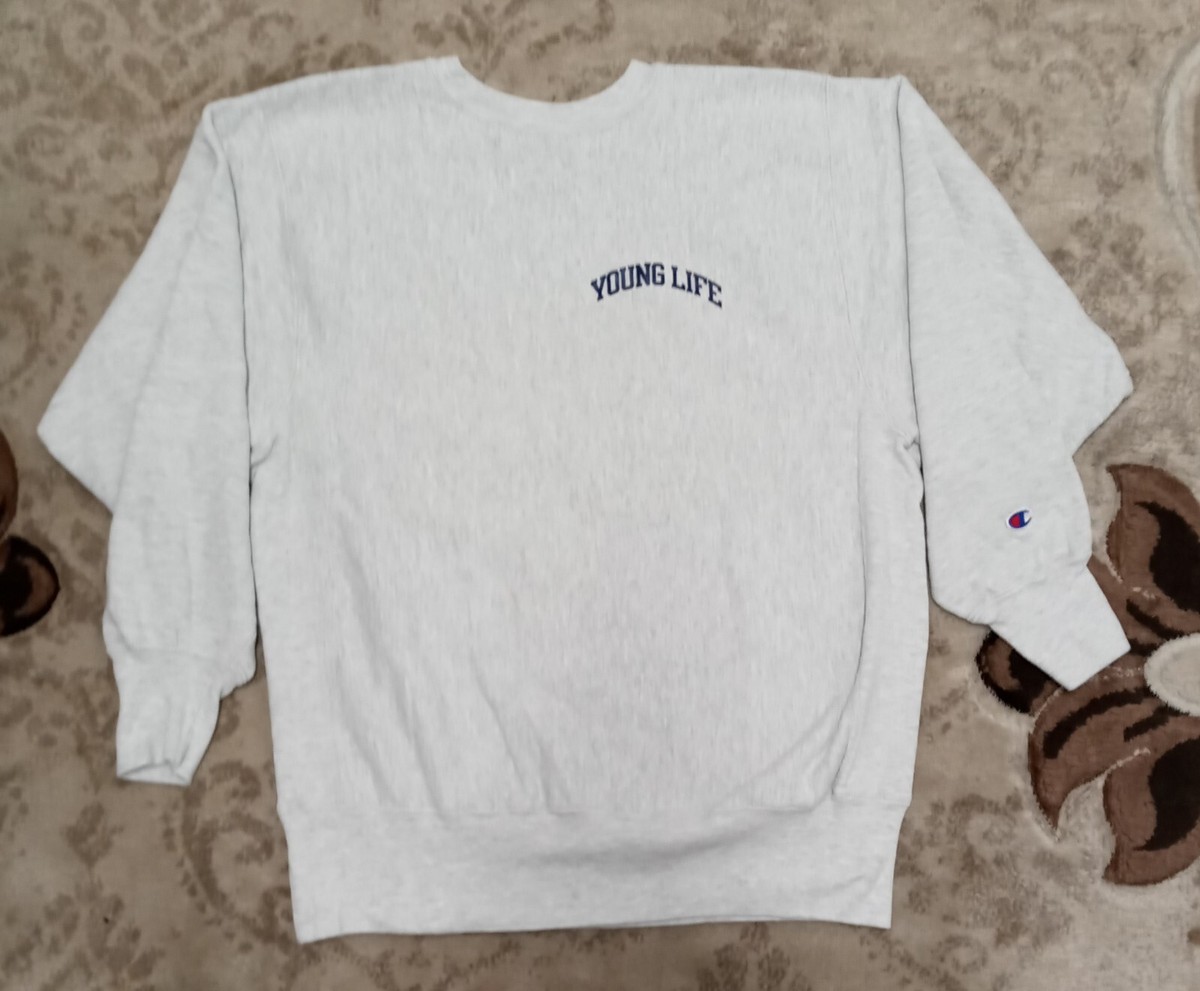 Vtg Young Life Champion Reverse Weave Crewneck 80s 90's Vtg Young Life Champion Reverse Weave Crewneck 80s 90's
