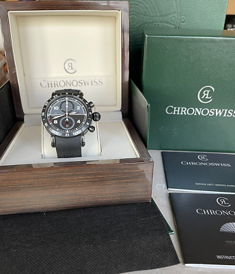 Chronoswiss Timemaster GMT Automatic S-RAY 007 CHD-7535G-DN | eBay