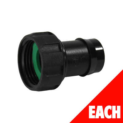 NUT & TAIL 1 Inch BSPF X 19mm Garden Water Irrigation Hydroponic 44035 ...
