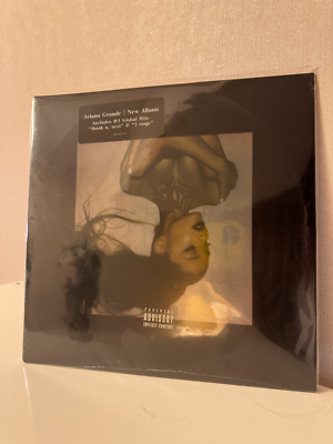 Ariana Grande Thank U, Next Vinyl Pink Clear Split Sealed LP