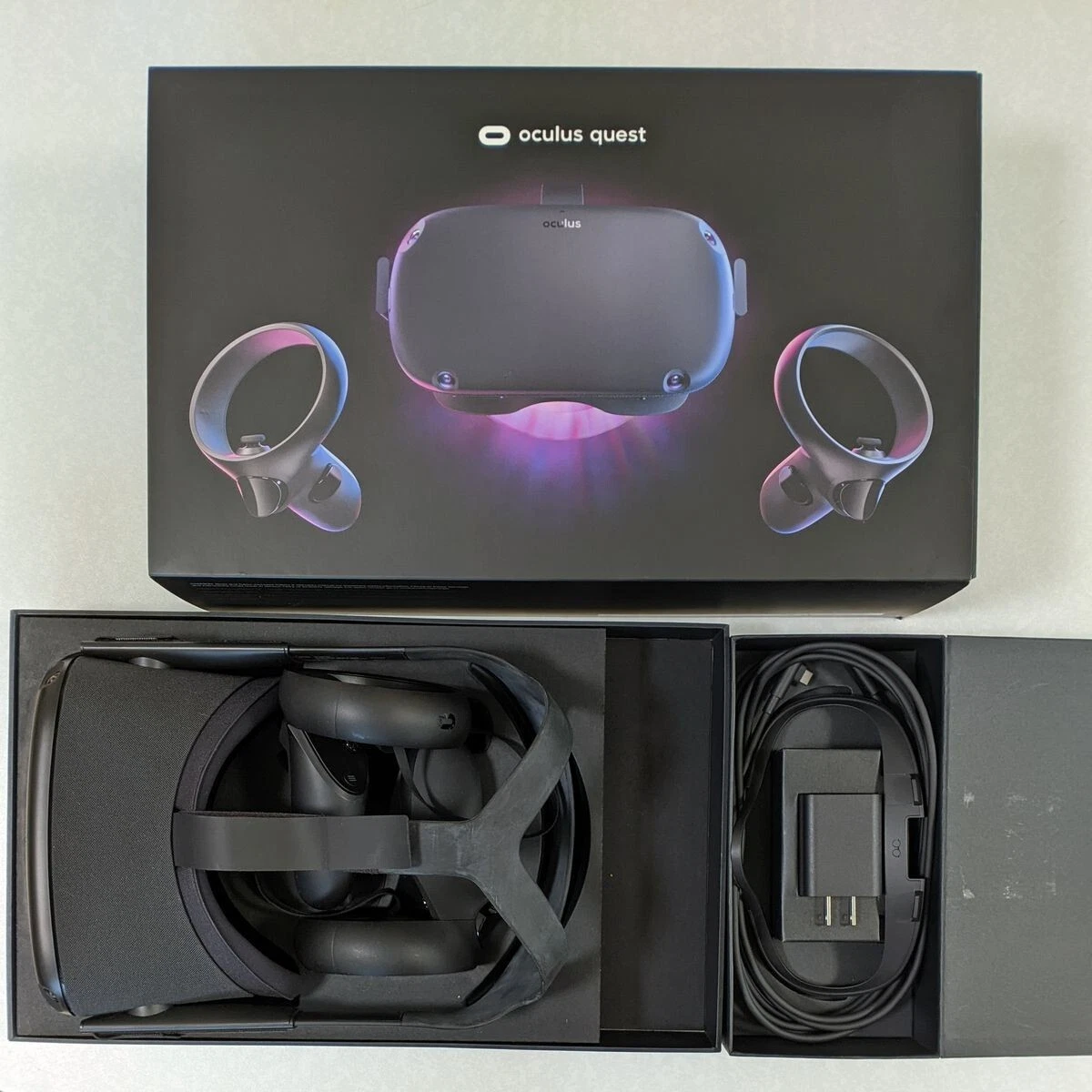 Oculus Quest 64GB VR Headset All-In-One Game Headset System Black Japanese  Used