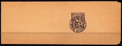 1098 - Monaco - 2 cents on newspaper band, 03/11/1894