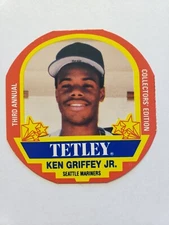 Ken Griffey Jr 1990 Tetley Tea Discs