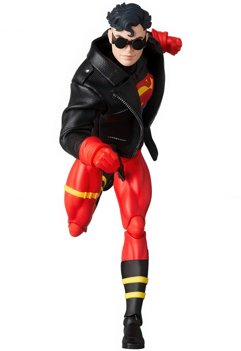 The Return of Superman Superboy 5.9in Action Figure MAFEX No