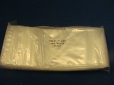 100 Clear Zip Lock Plastic Bags 3x5 2 Mil Reclosable Resealable Figures/Toys