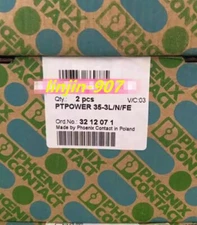 1PC PHOENIX CONTACT high current terminal block PTPOWER 35-3L/N/FE 3212071