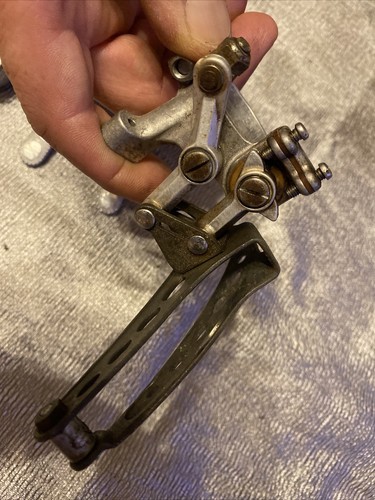 Rennrad Komponenten Schaltwerk, Schalthebel, Umwerfer Shimano Titlist (Z12) - Picture 7 of 10