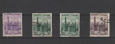 EGYPTE LOT 4 TIMBRES STAMP ANCIENS DE COLLECTION