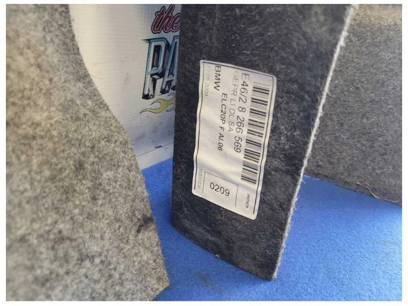 Protector lateral revestimiento maletero trasero BMW M3 E46 M/T 2001-2006 2445 Foto 4 de 4