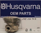 Genuine OEM 544142908  544142906 Husqvarna 346XP Cylinder kit 544 14 29-08 New