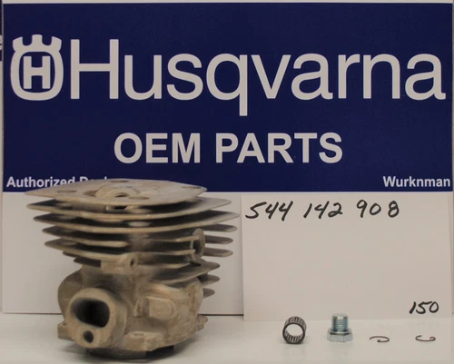 Genuine OEM 544142908  544142906 Husqvarna 346XP Cylinder kit 544 14 29-08 New