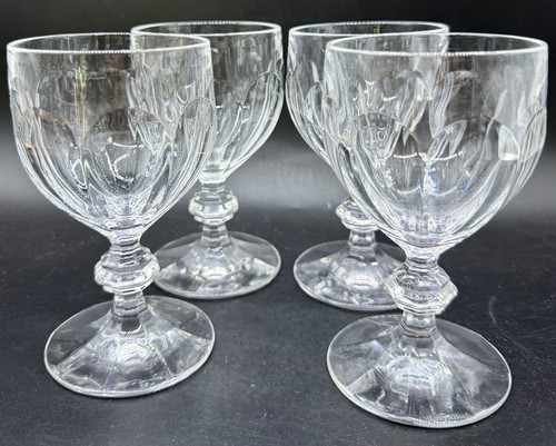 NACHLASS VILLEROY BOCH BERNADOTTE WEINGLAS SET 4 STIELGLÄSER BARGESCHIRR KRISTALL - Bild 6 von 10