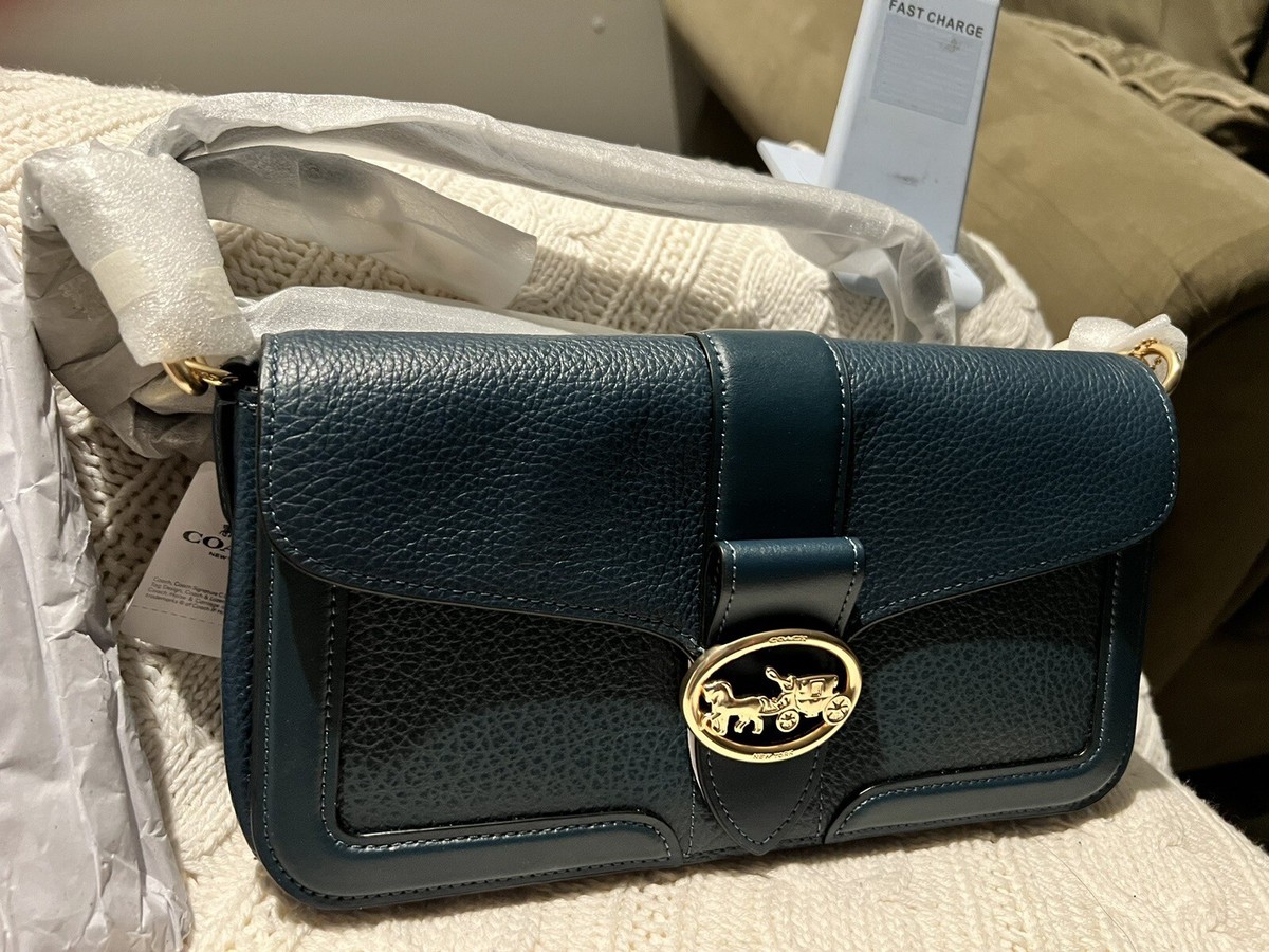 Coach Georgie Baguette Bag Coach Georgie Baguette In Colorblock