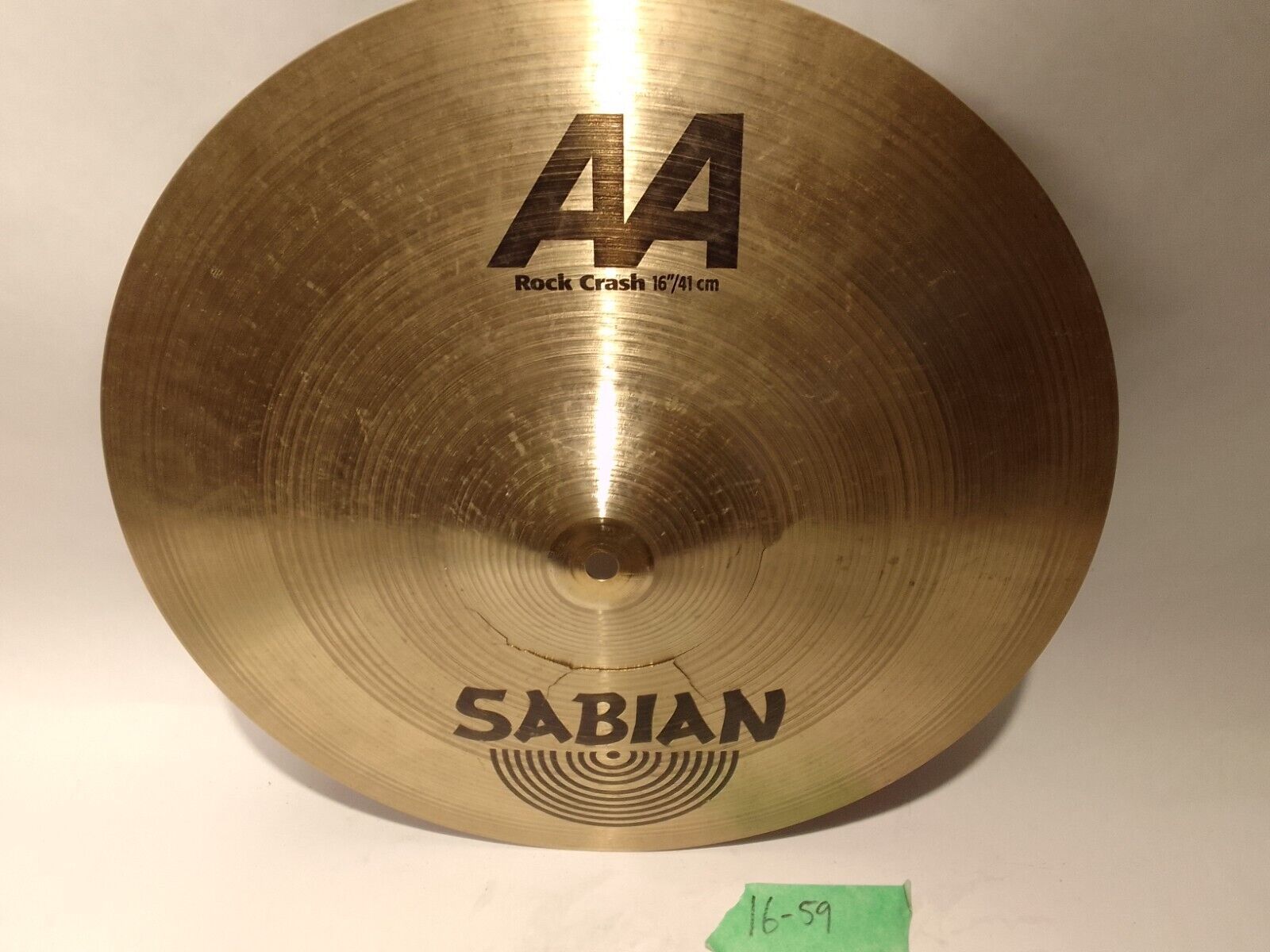 の公式オンラインストア SABIAN AA ROCK CRASH AA-16RC - 楽器、器材