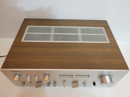 Vintage Yamaha CA-610 Integrated Amplifier Wood Case For Repair or Parts - Picture 8 of 15