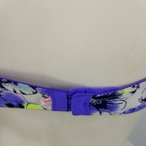 Victoria's Secret PINK Women's Multicolor Nylon Everywhere Demi Bust Bra 36D - Picture 3 of 14