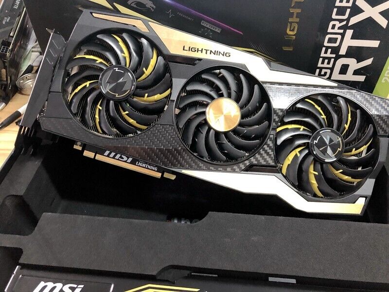 MSI GeForce RTX 2080 Ti LIGHTNING Z 11GB GDDR6 Graphics card | eBay MSI GeForce RTX 2080 Ti LIGHTNING Z 11GB GDDR6 Graphics card | eBay