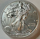 2021 P  American Eagle Silver Ungraded in Plastic Holder, Beautiful B3-41