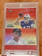 Josh Allen & Aaron Judge 2/2 Exclusive Legends Red Mojo 