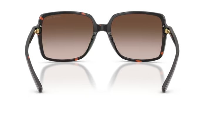 Michael Kors MK2098U 378113 Sunglasses Havana Square Frame, Brown Lenses Michael Kors MK2098U 378113 Brown Tortoise Isle Of Palms  main image 2