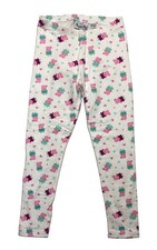 Peppa Wutz Leggings Mädchen Gr. 110/116 Wei�...