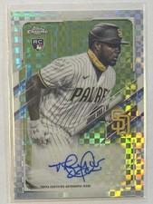 2021 Topps Chrome Update #CUSA-JO Jorge Ona Autographs X-Fractor #/125
