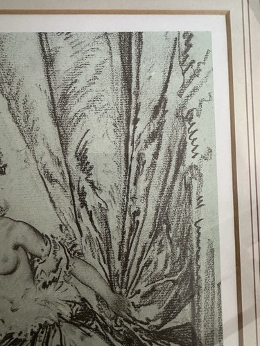 William Russell Flint Madame Du Barry As A Bacchante Mount In Frame Print - Picture 6 of 18