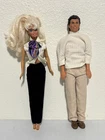 Vintage Mattel 1966 and 1968 BARBIE & KEN Doll Set