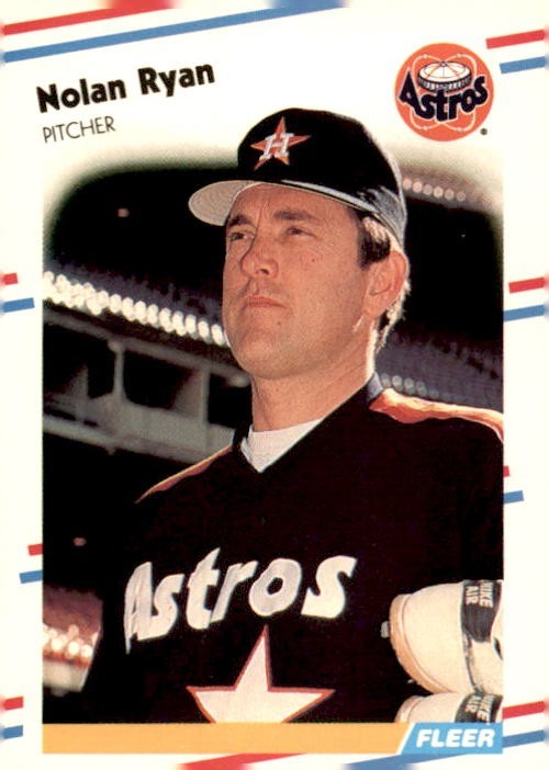 1988 Fleer Glossy Nolan Ryan #455