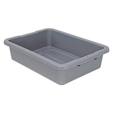 Quantum Storage Systems Airport Nesting Bin, 20in.L x 15in.W x 5in.H, Gray,