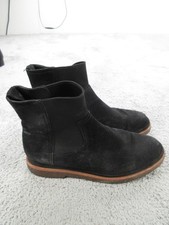 Vince Boots Womens Size 9 Black Suede Chelsea...