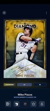 Topps Bunt Midsummer Classic 24 Mike Piazza Gold Signature Legendary DIGITAL