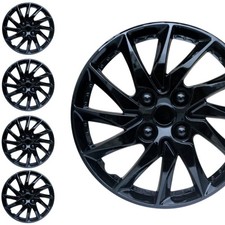 14 Set Of 4 Wheel Covers Snap On Hub Caps For Mitsubishi Mirage 2014-2024 14 Set Of 4 Wheel Covers Snap On Hub Caps For Mitsubishi Mirage 2014-2024