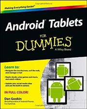 Android Tablets for Dummies Paperback Dan Gookin