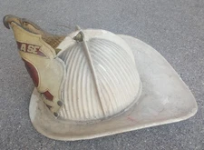 Olson Leather High Eagle Helmet from Mattaewan, NY