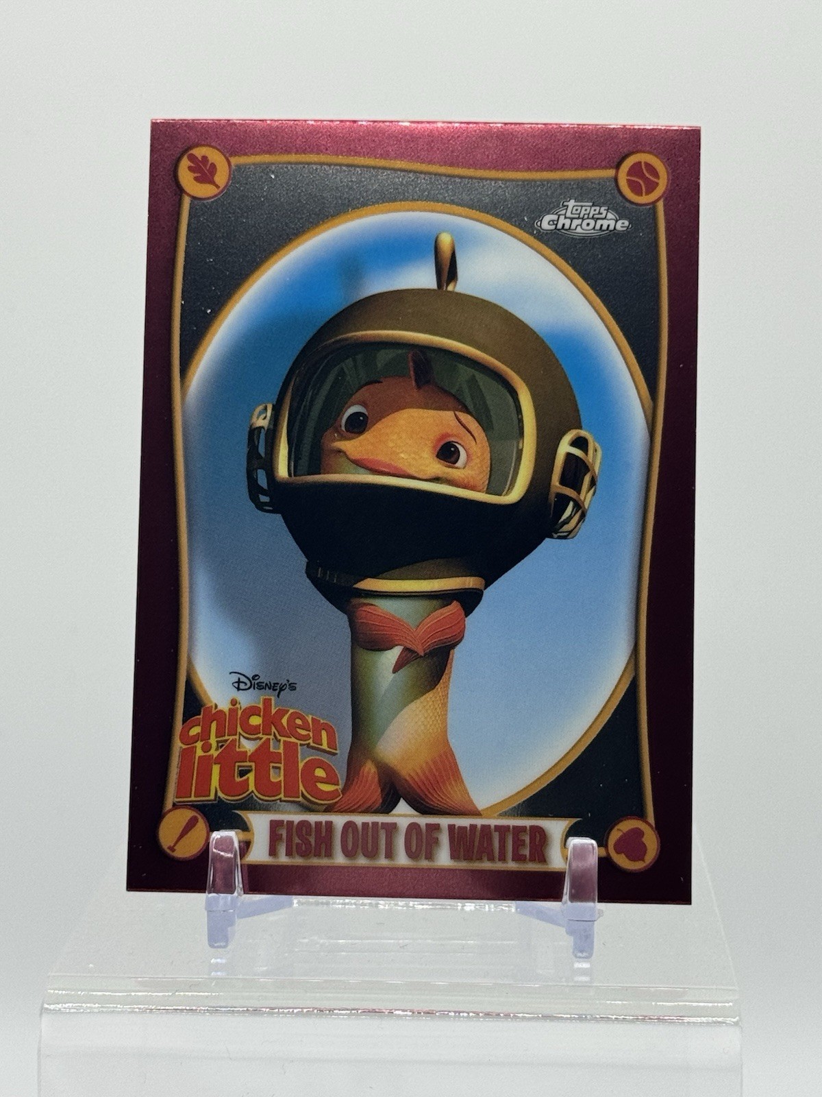 Fish Out of Water 2025 Topps Chrome Disney #CL-4 Chicken Little