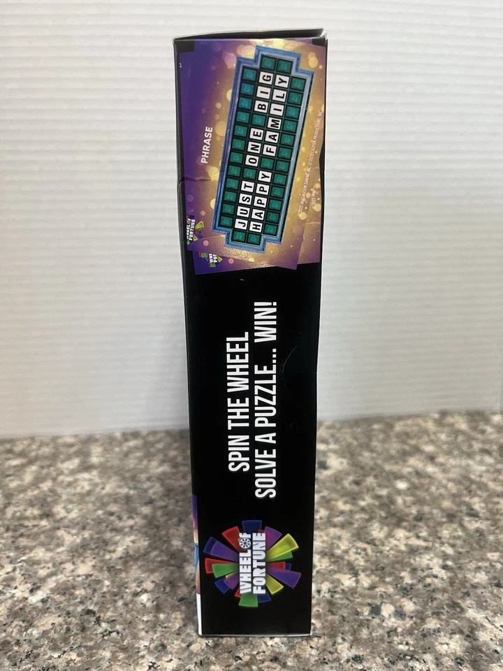 New &Sealed Wheelof Fortune Spin The Wheel Solve A Puzzle.Win!, 8+, Players 3-4 - Image 4 of 4