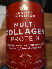 Ancient Nutrition Multi Collagen Protein 16oz / 454.5g - Exp2/26