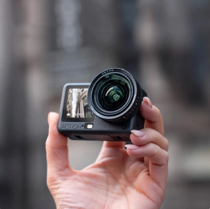 Macro Lens Focus Range 11cm-75cm Adjustable Original Kit for DJI Osmo Action 6 - Image 3 of 4