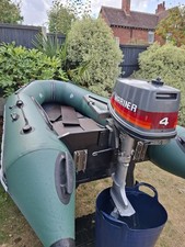 Bark 270 Boat and Mariner 4hp 2 stroke