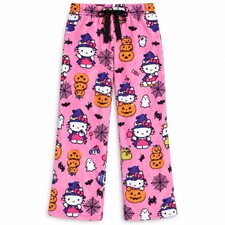 Hello Kitty Halloween Sleep Pants Large Kawai...